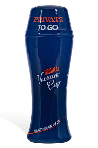 California Exotic Private To Go 8.3" Vaccum Cup Masturbator - Original