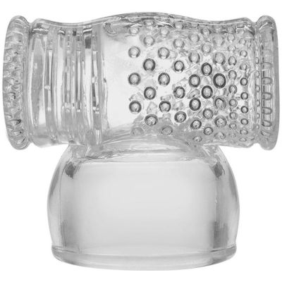 Textured Cock Stroker Power Wand Attachment