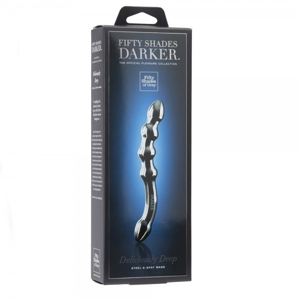 Fifty Shades Darker Deliciously Deep Steel G-Spot Dildo