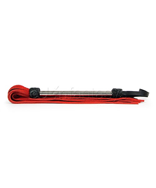 Suede leather metal flogger — image 4 of 5