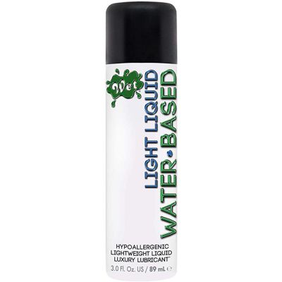 WET Light Liquid Water Based Lubricant