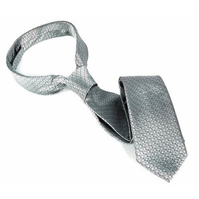 Fifty Shades of Grey Christian Grey Silver Tie