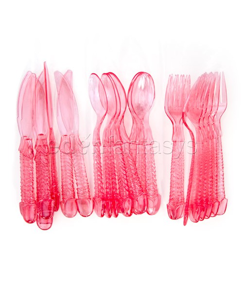 Penis party utensils