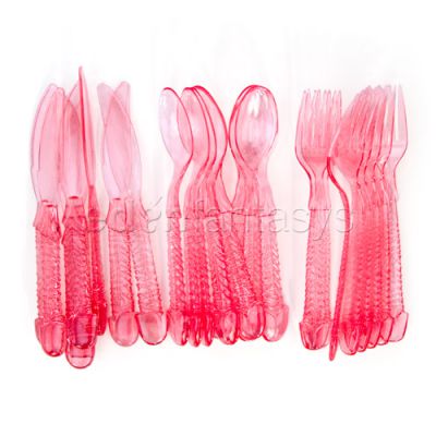 Penis party utensils