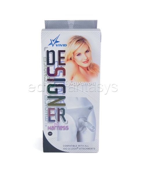 Vivid girls designer harness Savanna