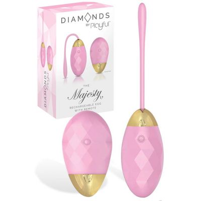 Playful Diamonds The Majesty Rechargeable 2 6 Egg with Remote