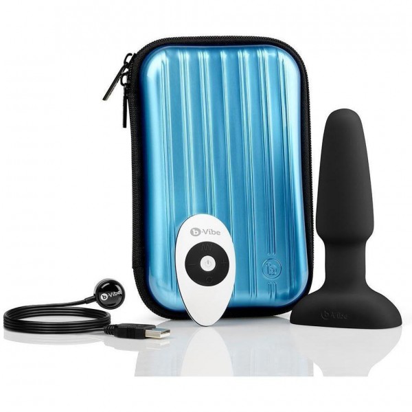 B Vibe - Vibrating Remote Control Rimming Butt Plug