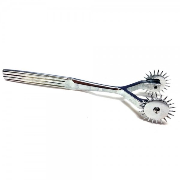 Rouge Stainless Steel 2 Prong Pinwheel