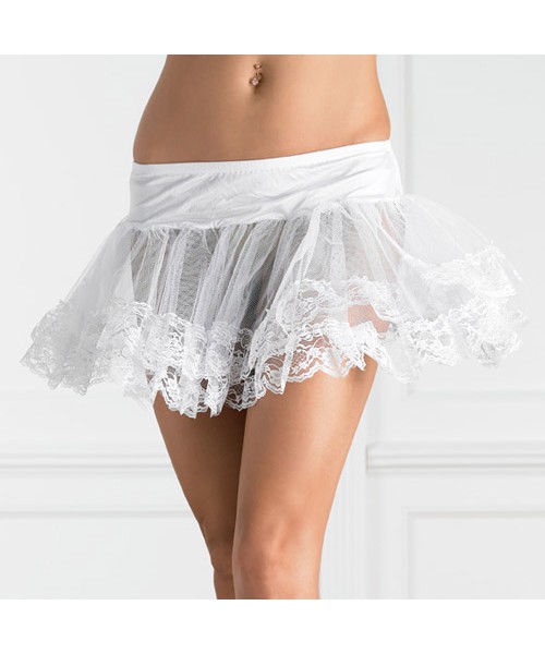 Floral lace petticoat