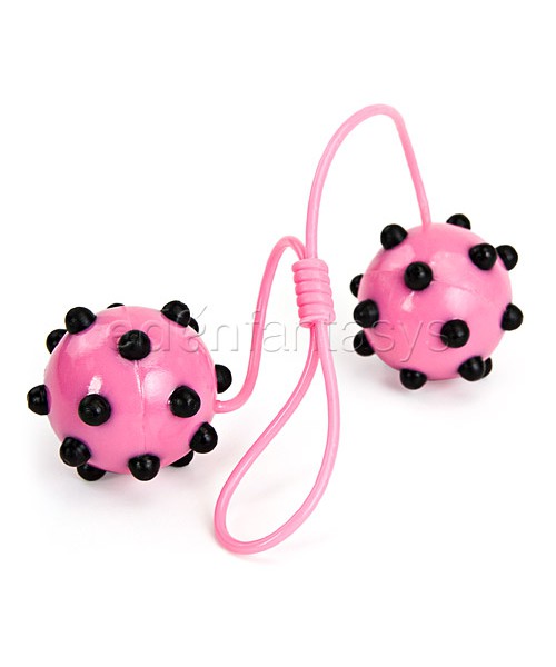 Joanna Angel's spiked duotone balls