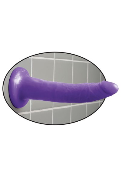 Pipedream Classic shaped 7" Slim Dildo with Suction Cup