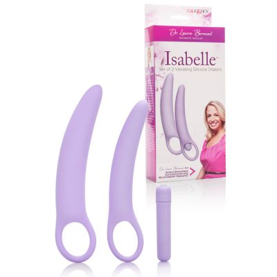 California Exotic 2 Pce Vibrating Silicone Dilator Set