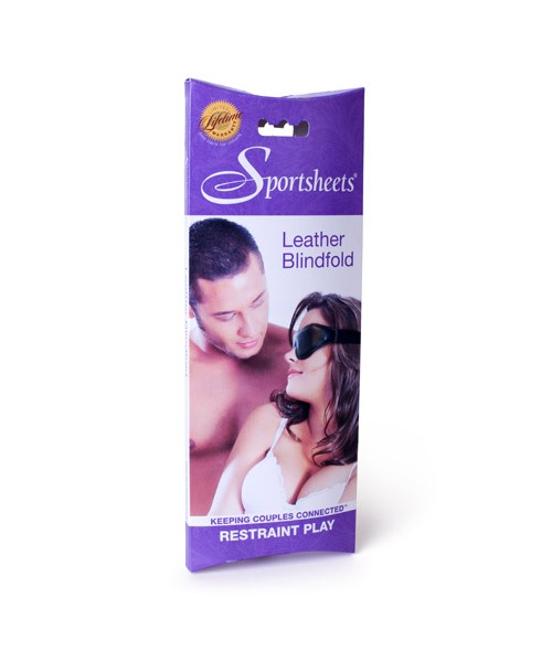 Leather Blindfold — image 5 of 7