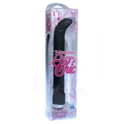 7 Function Classic Chic G Spot Vibrator Black