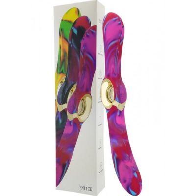 Entice Double Ended Vibrator Camo Pink