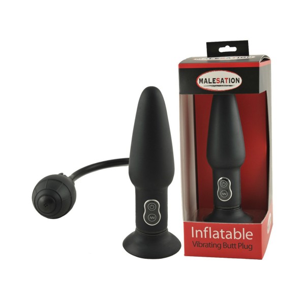 Malesation Inflatable Butt Plug w/Vibration — image 5 of 5