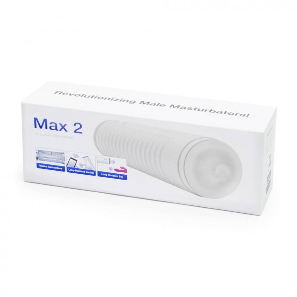 Lovense Max 2 App Controlled Vibrating Male Masturbator
