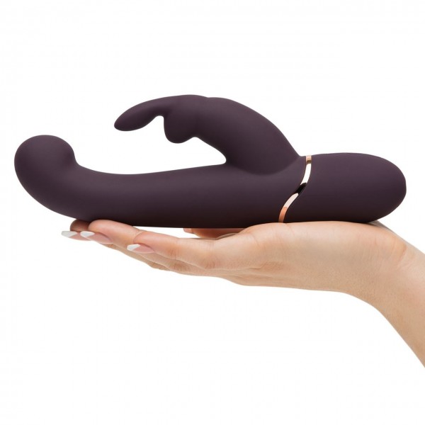 Fifty Shades Freed Come to Bed Rechargeable Slimline Rabbit Vibrator