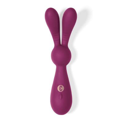 Cosmopolitan Flirt Rabbit Ears Clitoral Vibrator Purple