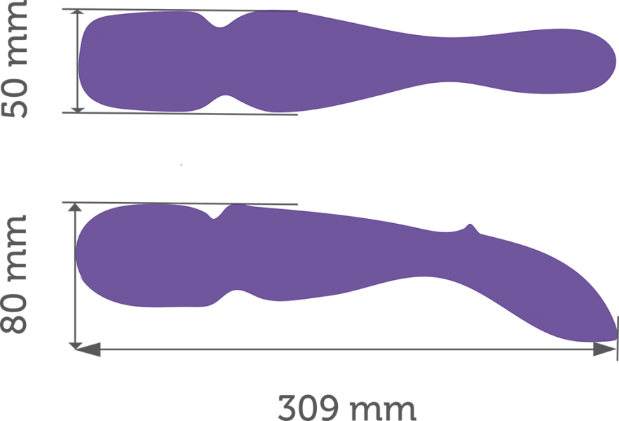 We-Vibe 12.2" Silicone Wand Vibrator With App