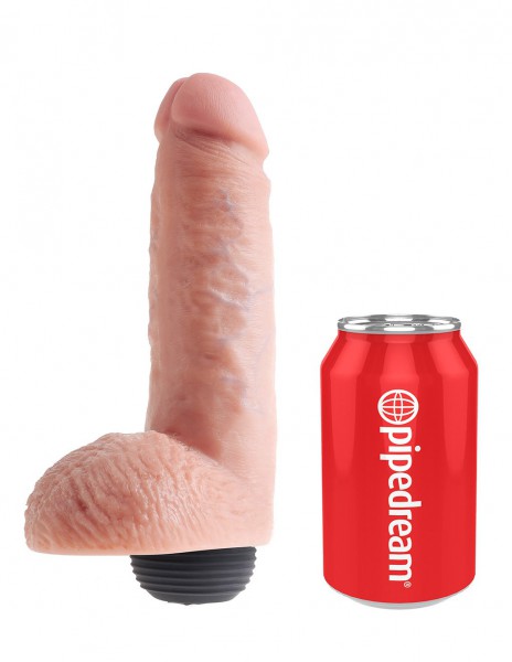 King Cock 8 Inch Squirting Cock with Balls — image 5 of 18