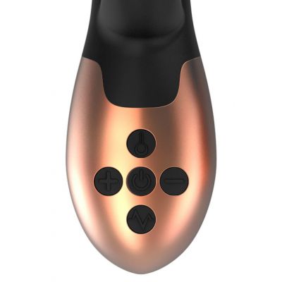 Shots Toys 8 Silicone Rabbit Vibrator with Heating