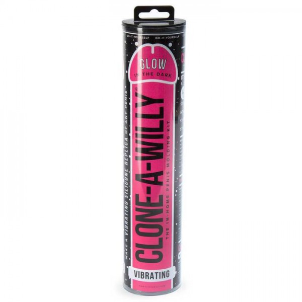 Glow In The Dark Clone-A-Willy Penis Molding Kit - Vibrating