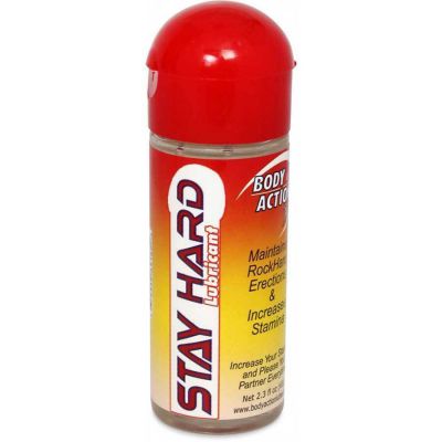 Stay Hard Water Based Delay Lubricant for Men 2 3 fl oz