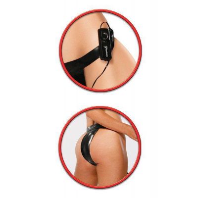 Inflatable Vibrating Strap On