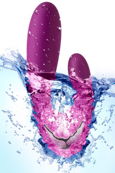 Svakom 5.8" Silicone Rabbit Vibrator With Heat Function