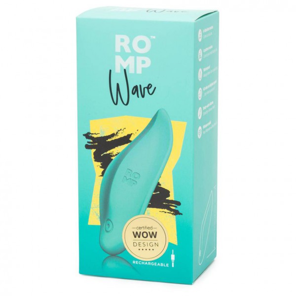 Romp Wave 4.6" Flexible Silicone Lay On Massager