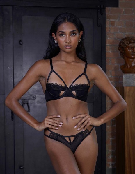 HUSTLER Daisy Cut Out Bra — image 4 of 5