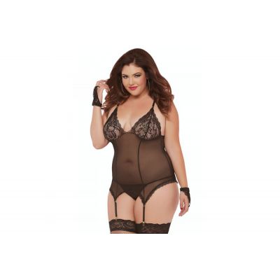 STM 10604X Lace Bustier Set