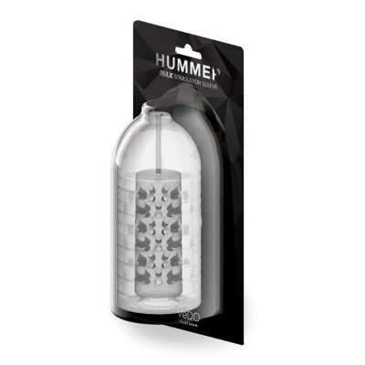 Vedo Hummer Textured Sleeve Crystal Clear