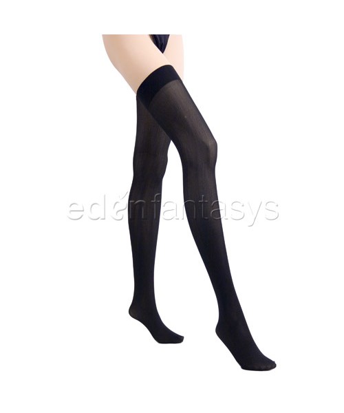 Opaque thigh highs — image 4 of 4