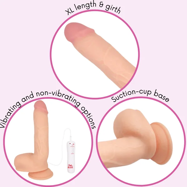 XL & Thick Vibrating Pleasure Dildo - Best Seller! — image 24 of 25