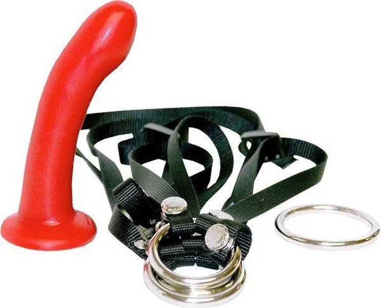 Menage A Trois Double Penetration Harness & Dildo Set — image 14 of 17