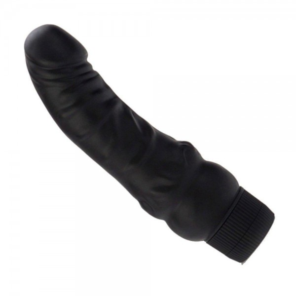 Black Velvet Veined Dong