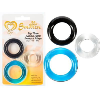 Big Time Jumbo Pack Smooth Cock Rings