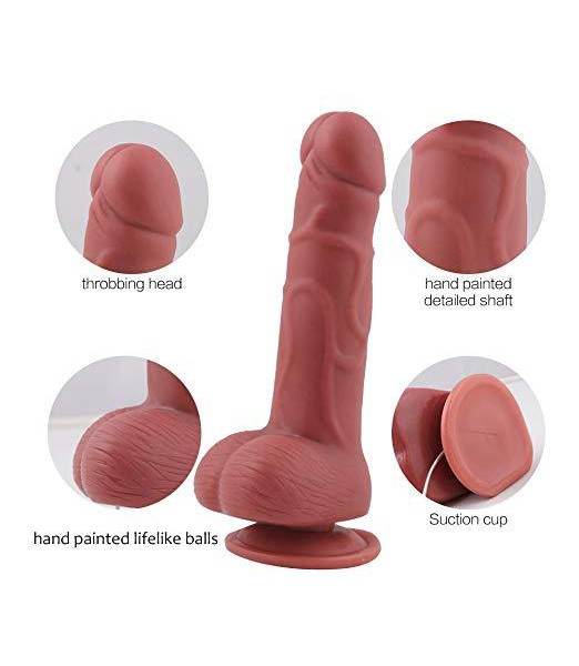 Average Joe 'Alejandro the Pool Man' Vibrating Dildo 7.75"