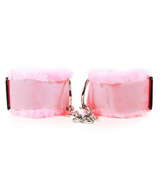 Furry Pink Cuffs