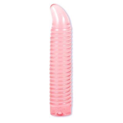 7 Ribbed G Spot Jelly Dildo