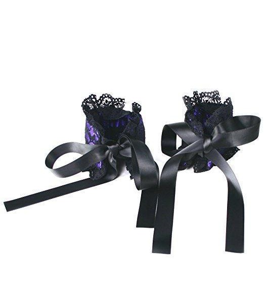 Luxurious Lace Blindfold and Handcuff Set
