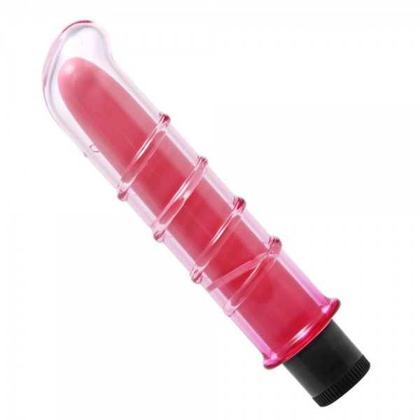 Blushing Dervish Vibrating Glass Dildo