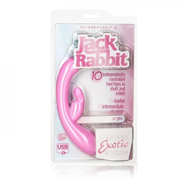 Rechargeable Waterproof Silicone Jack Rabbit G — image 5 of 6