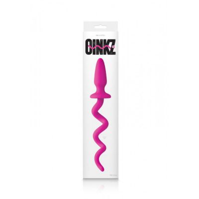 Oinkz Silicone Butt Plug with 8 Inch Pig Tail