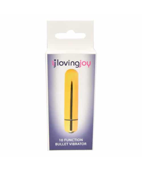 Loving Joy 10 Function Gold Bullet Vibrator