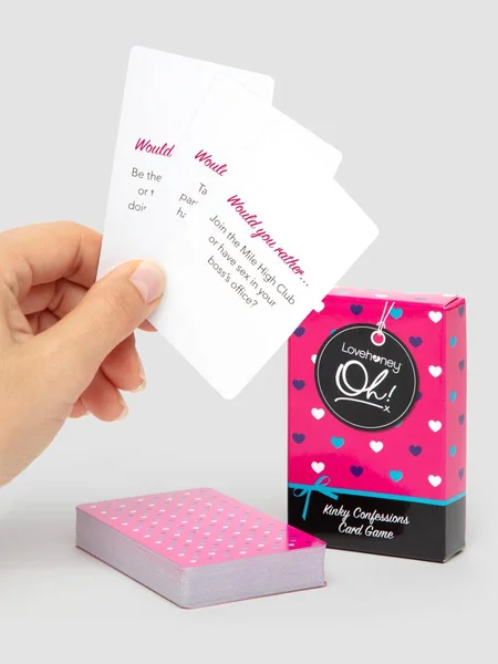 Lovehoney Oh! Kinky Confessions Truth or Dare Card Game (52 Pack) — image 16 of 16
