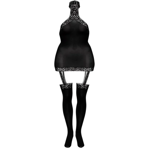 Lovehoney Plus Size Dangerous Curves Sheer Suspender Bodystocking — image 16 of 16