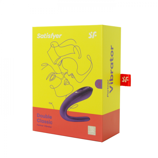 The Partner Double Classic Silicone Couples Vibe